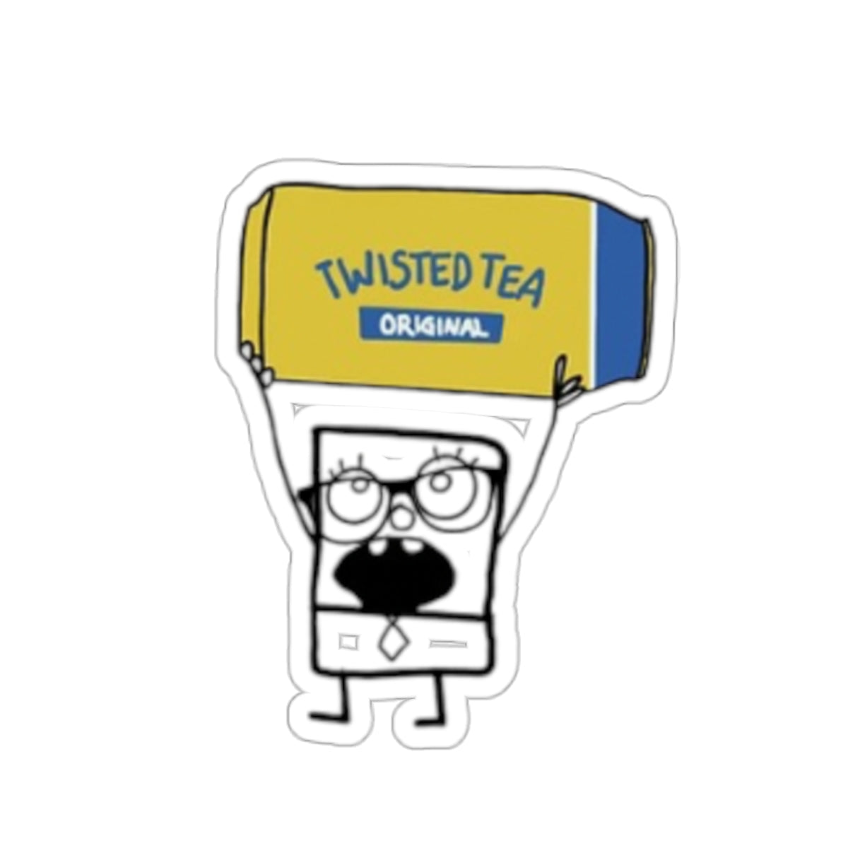 Twisted Kiss-Cut Stickers